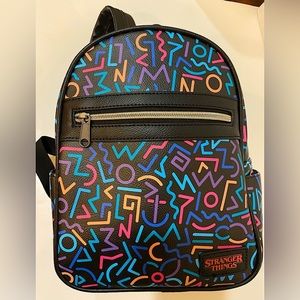 Funko Stranger Things Netflix Retro 80’s Mini Backpack- Excellent Condition